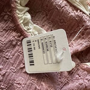 Free People Mauve shirt size S NWT